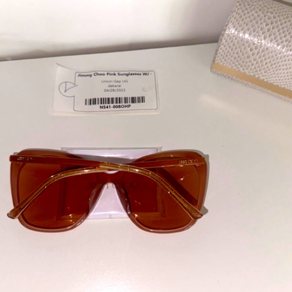Pink blush Jimmy choo sunglasses - Picture 4 of 5